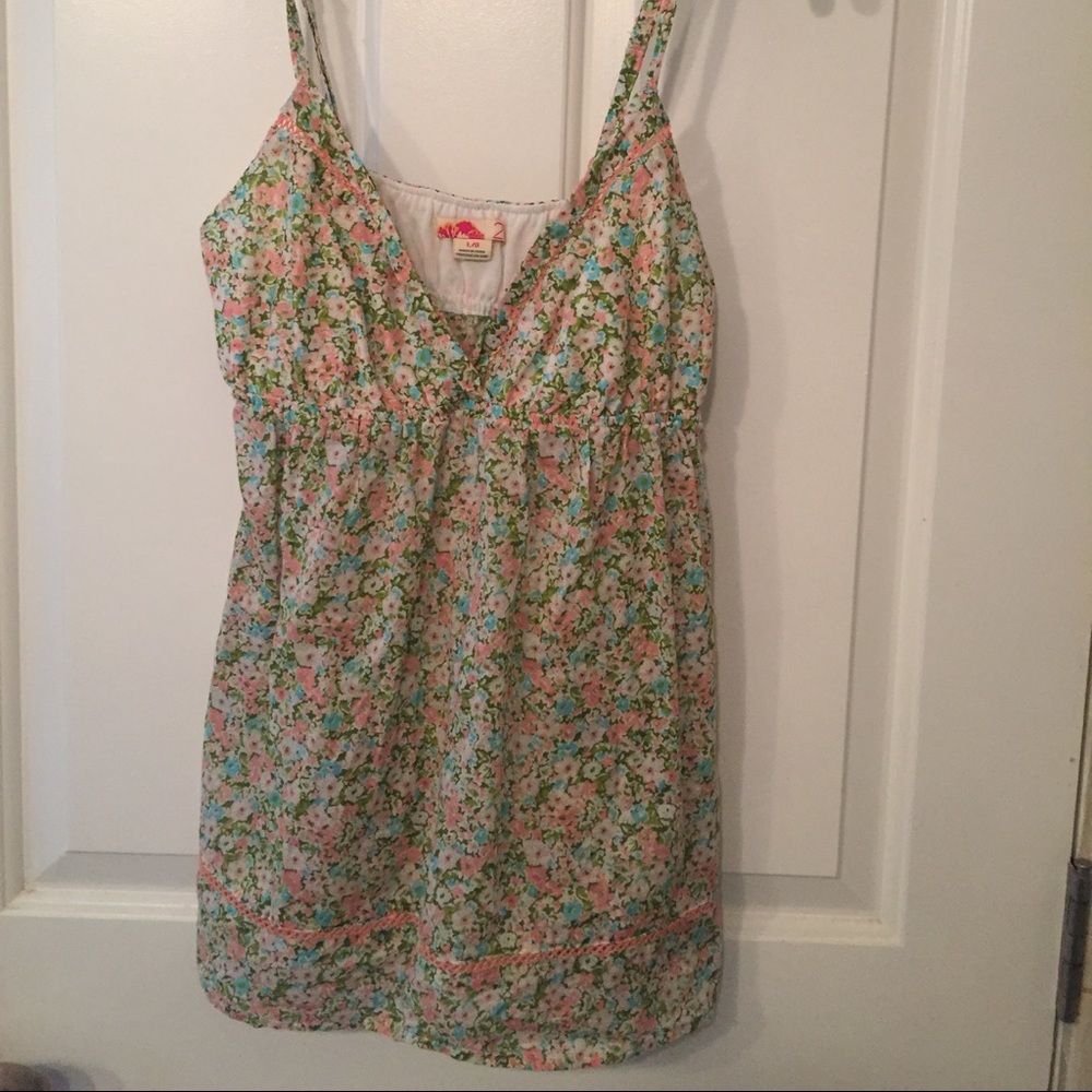 Floral summer top